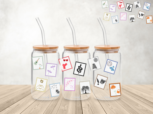 Swiftie album stamps