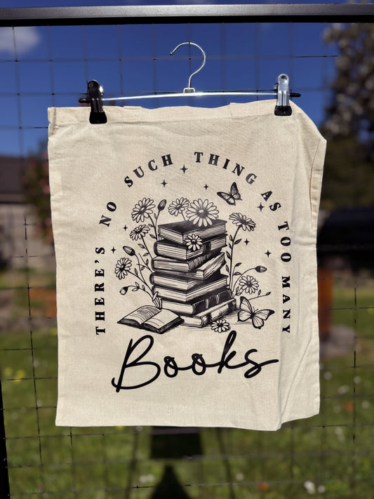 There’s no such thing as too many books