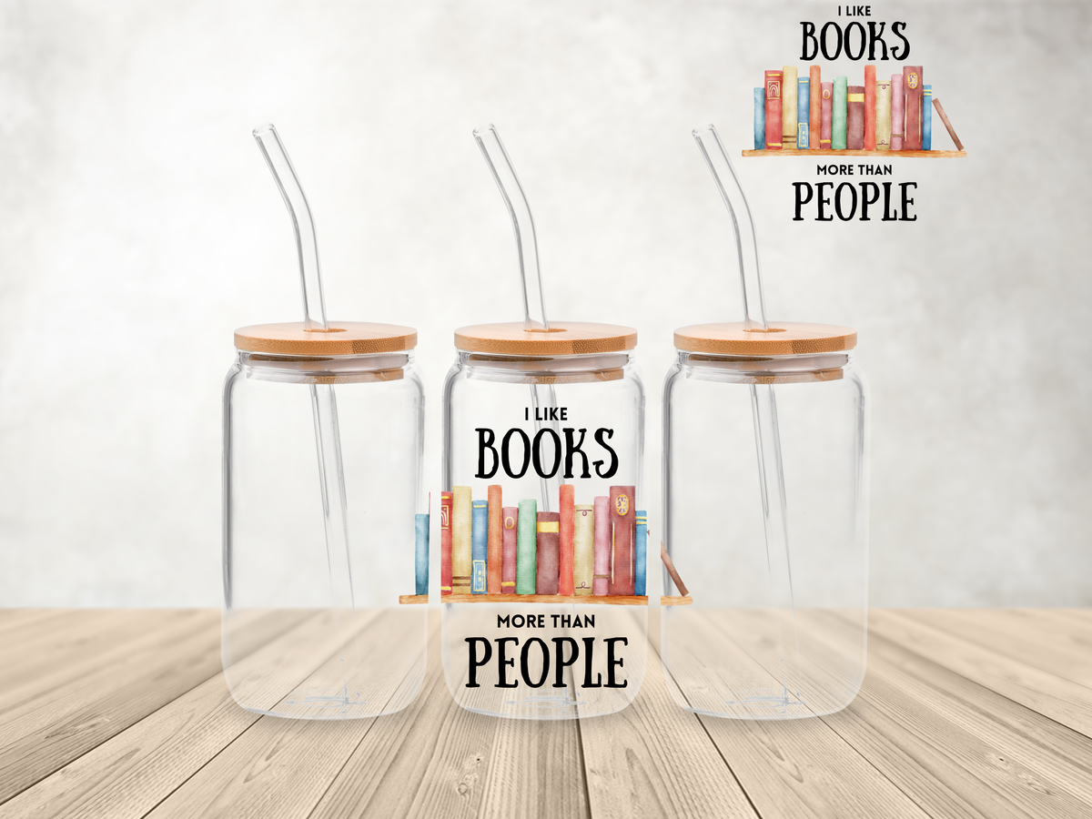 I like books more than people