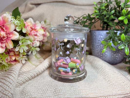 Books, bows & flowers