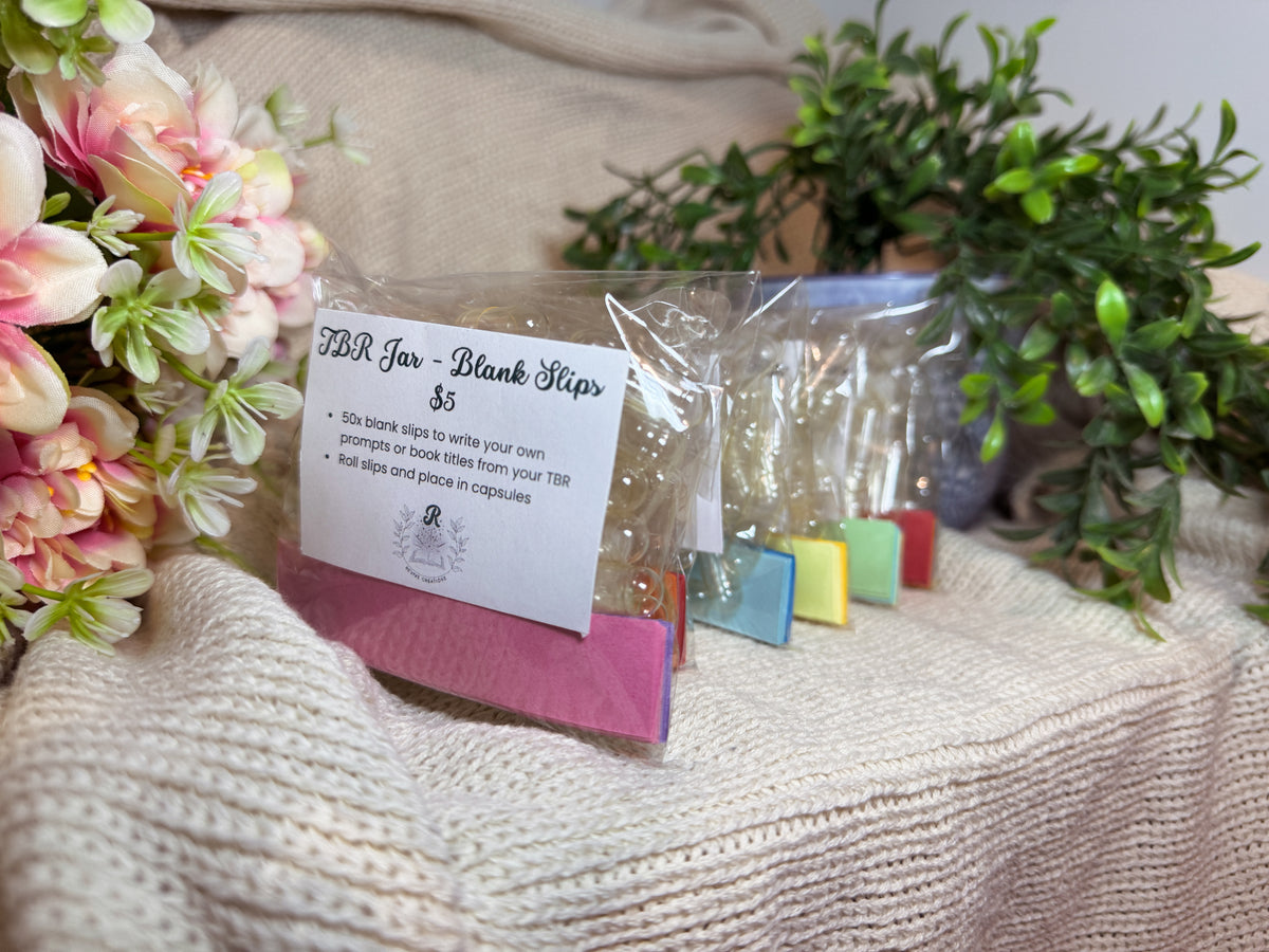 TBR Jar Slips & Capsules - Prompts x30