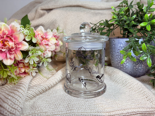 Open books, flowers & leaves