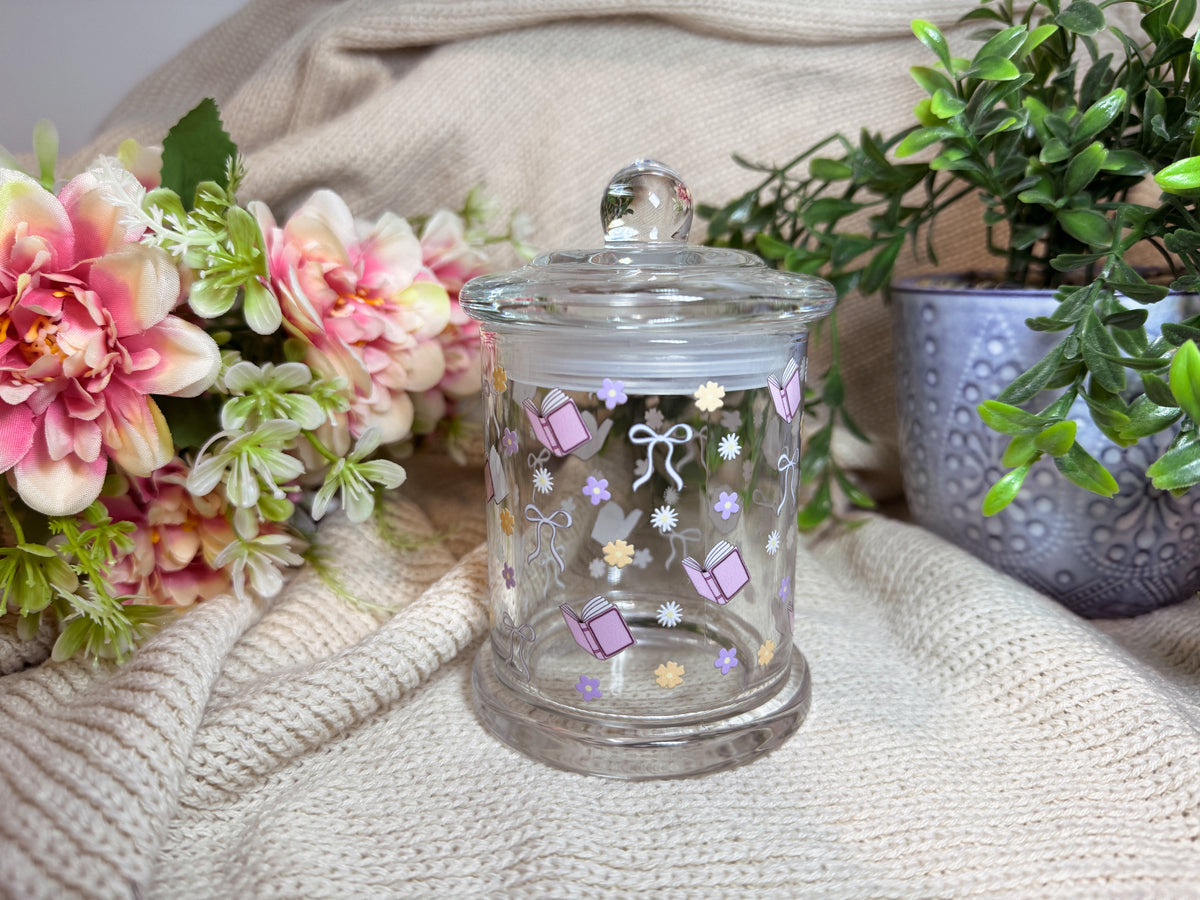 Books, bows & flowers